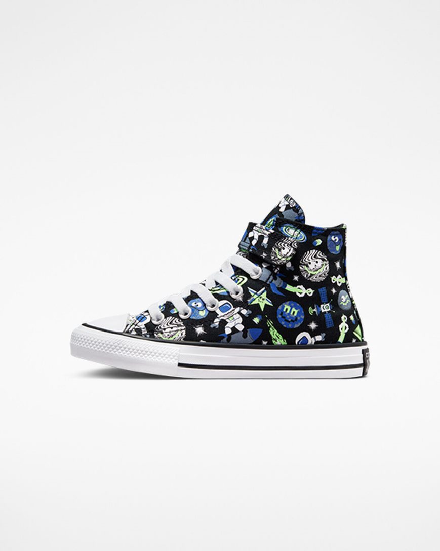 Zapatillas Altas Converse Chuck Taylor All Star Easy-On Space Cruiser Niña Negras Azules Verde | PE 028P5W